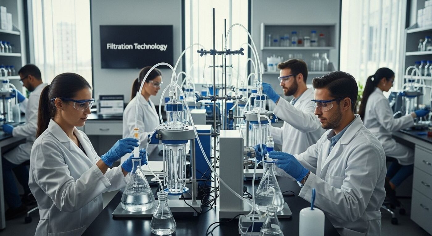 laboratory filtration human interactions
