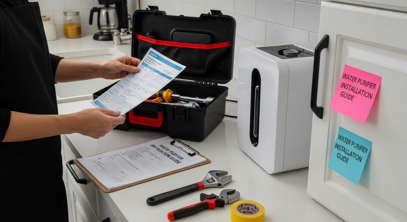 water purifier installation