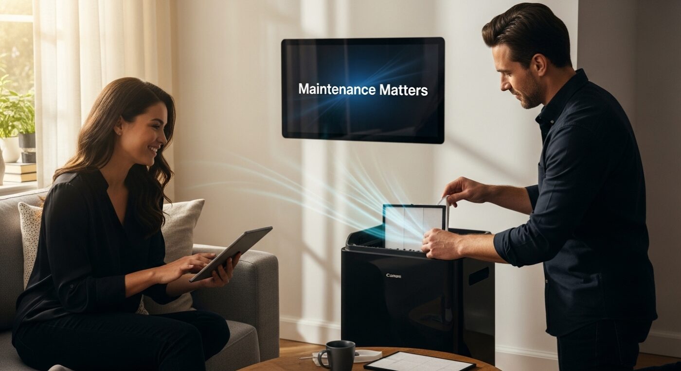 air purifier maintenance