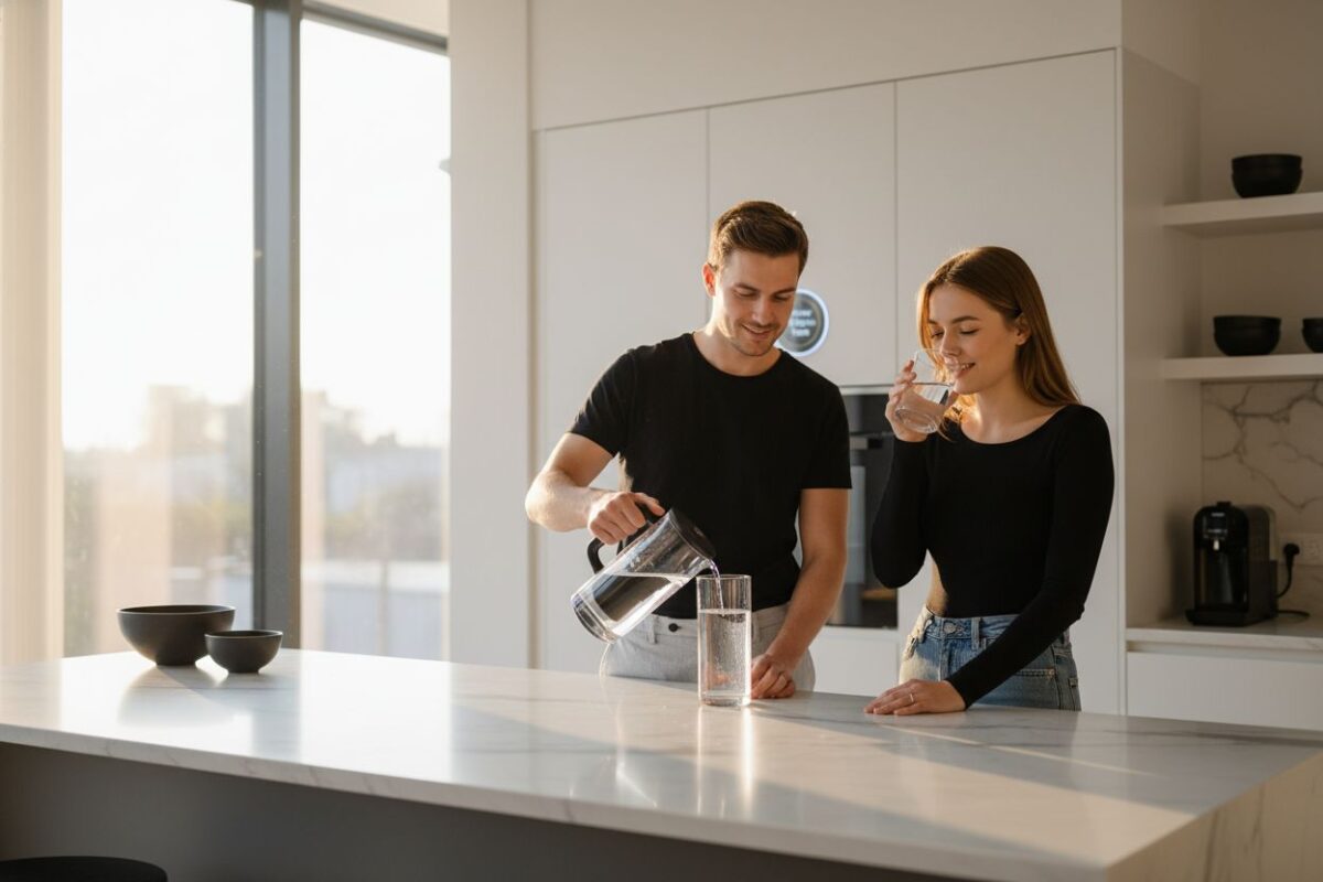water filter taste kitchen