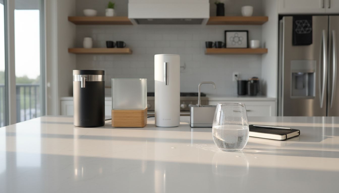 countertop water purifier reviews hero header image