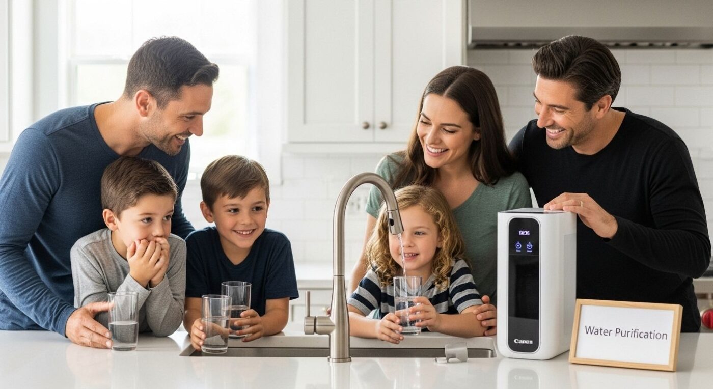 water purification family kitchen