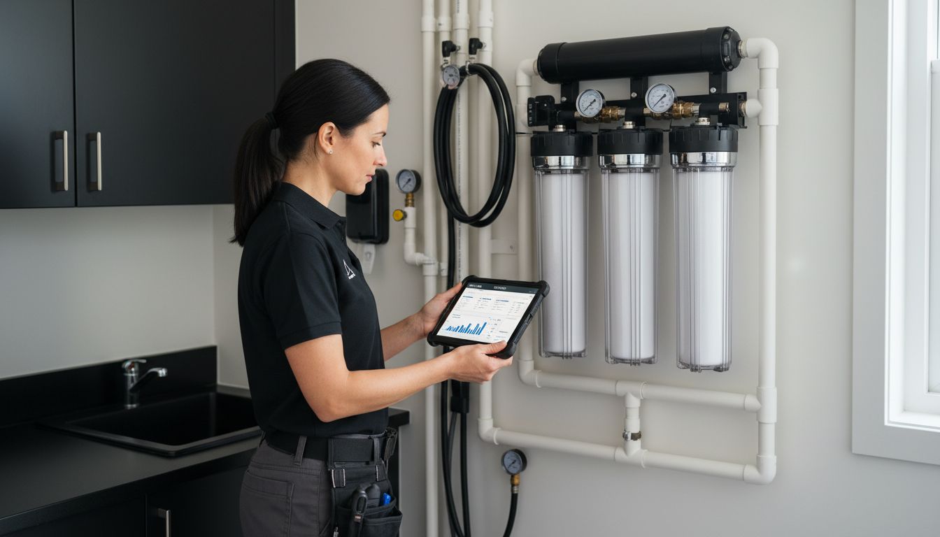 water purification professional setup