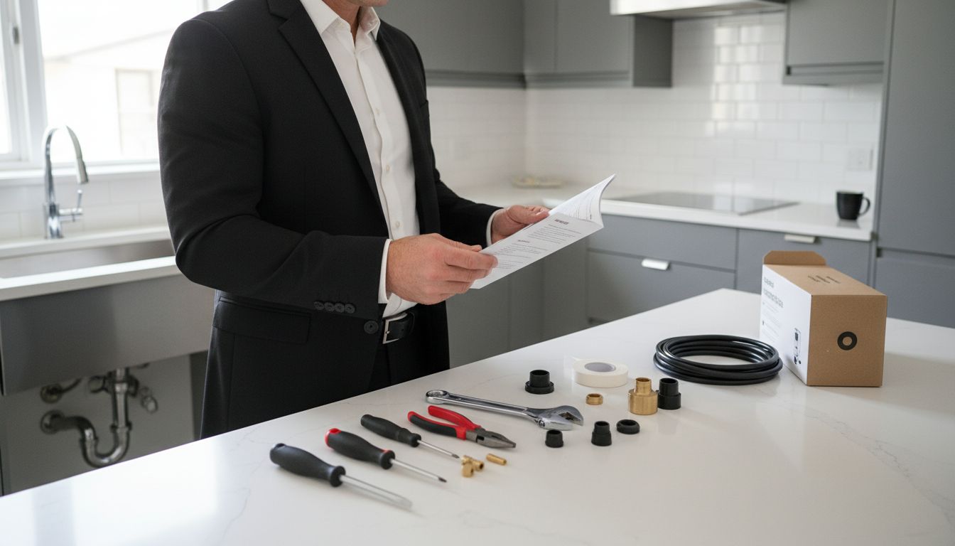 home water filter installation