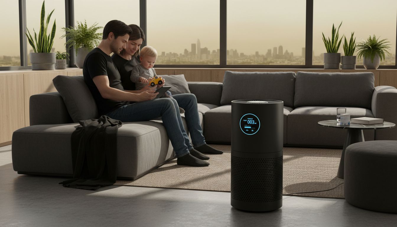 modern home air purifier