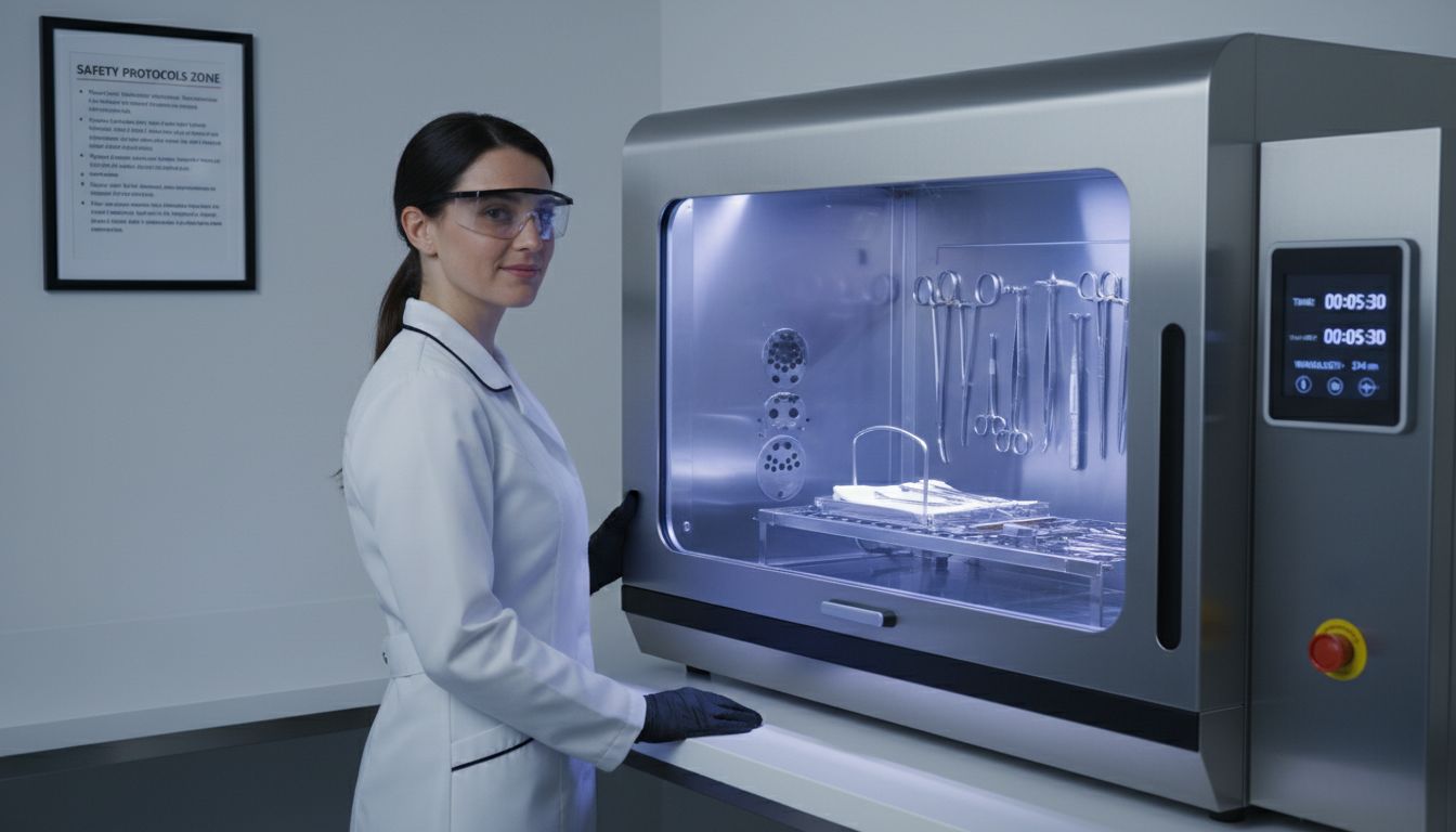 UV sterilization lab