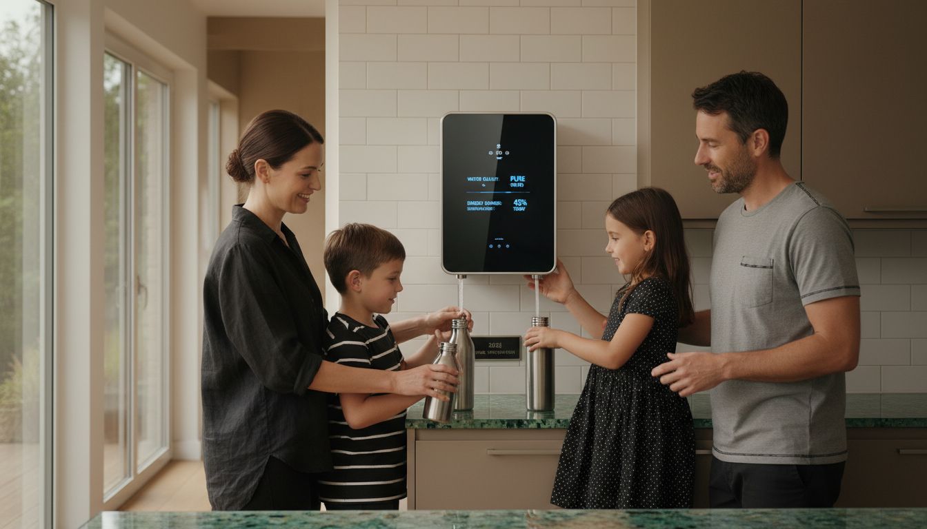 modern smart water filtration