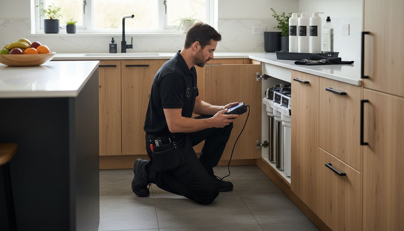 home water filter technician